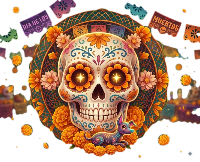 Calavera Día de los Muertos
